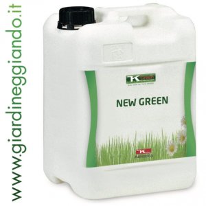 Fertilizzante liquido K-GREEN NEW GREEN bio stimolante rinverdente - tanica 6 kg