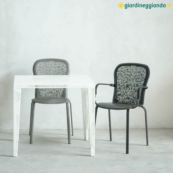 Giardineggiando - Poltroncina e sedia BEND, kit 4 pz