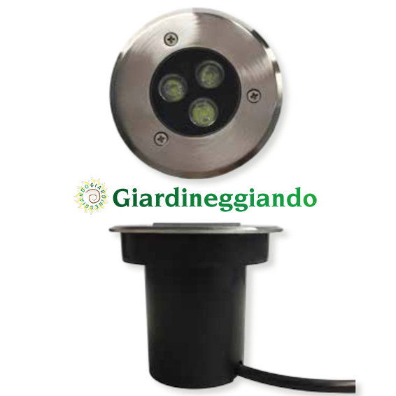 TONDA - luce per esterni a LED da incasso
