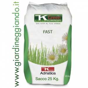 Concime da prato granulare K-GREEN FAST 26-5-11 (2%MgO-15%SO3) sacco 25 kg