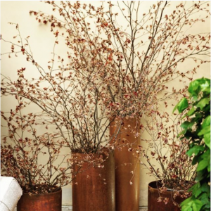 Fioriera cilindrica in CORTEN – ø 30 cm. h. 100 cm senza fondo