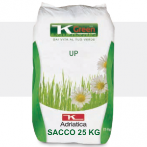 Concime da prato granulare K-GREEN UP 14-0-16(3%MgO-32%SO3) sacco 25 KG