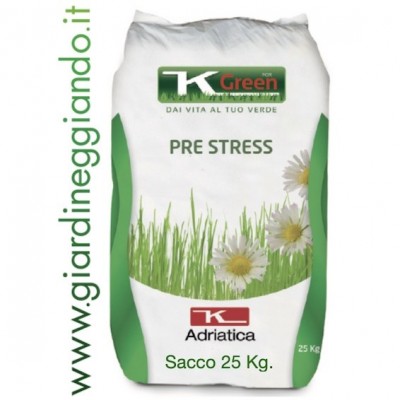 Concime da prato granulare K-GREEN PRE-STRESS 13-5-26 (2%MgO-30%SO3) sacco 25kg