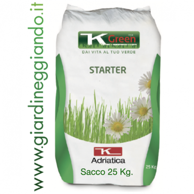 Concime da prato granulare K-GREEN STARTER 11-20-15(2%MgO-20%SO3) sacco 25KG